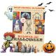 Cover Malbuch für Kinder mit dem Thema Halloween
