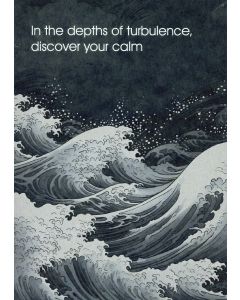 Postkarte "The Dephts of Turbulences"